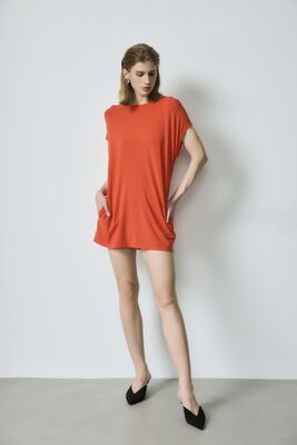 Poche latérale à manches courtes Mini robe 84 - 86cm Taille S Pantalons et robe à étirements doux